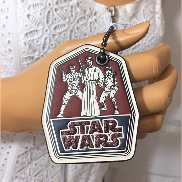 COACH Star Wars Trio Hangtag Keychain Bag Charm - Picture 6 of 7